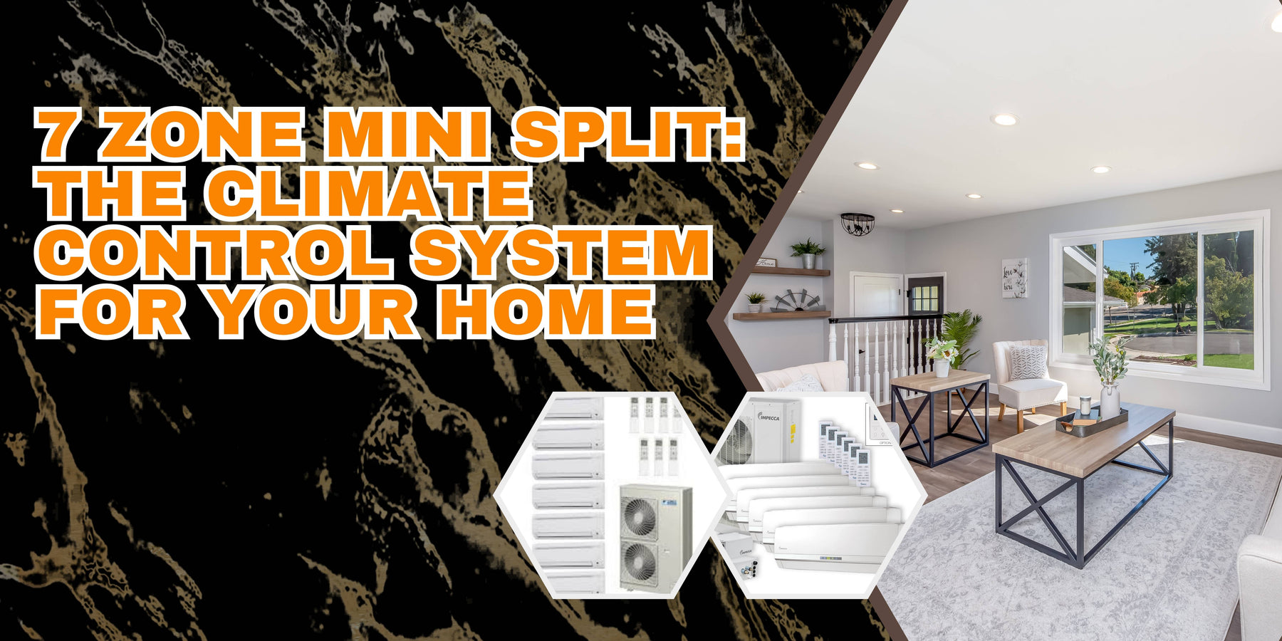 7 ZONE MINI SPLIT: The Climate Control System For Your Home