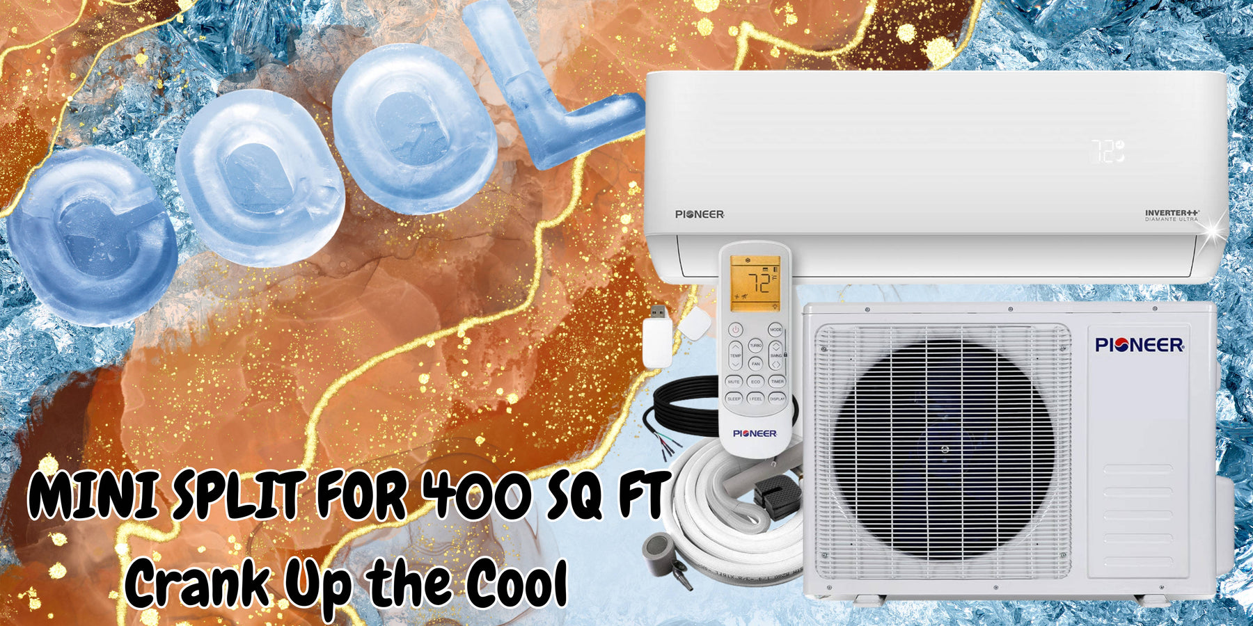 MINI SPLIT FOR 400 SQ FT: Crank Up the Cool