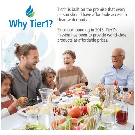 10 X 2.5 Inch 5 micron Polypropylene Replacement Filter by Tier1