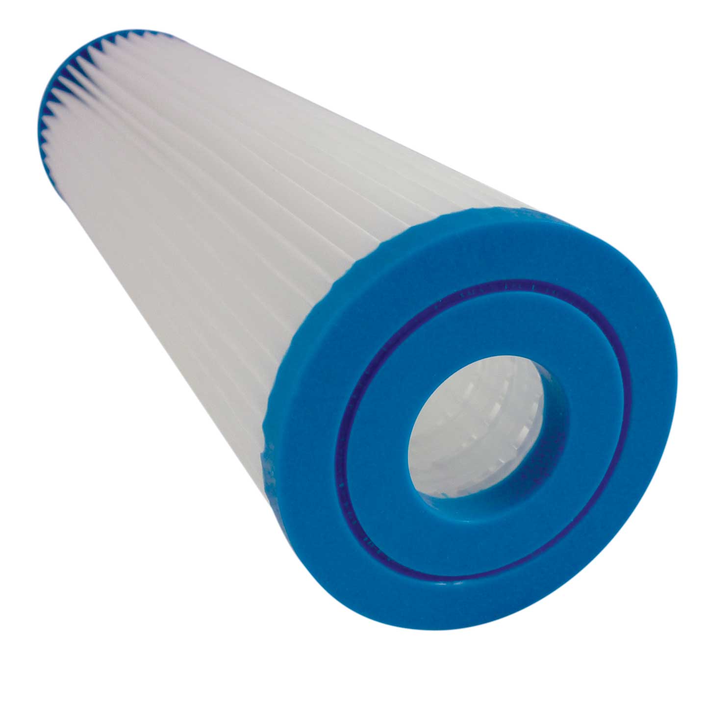 10 X 2.5 Pleated Cellulose Replacement Filter by Tier1 (20 micron) SIDE VIEW