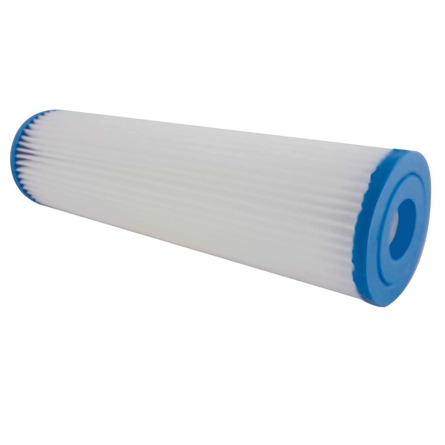 10 X 2.5 Pleated Cellulose Replacement Filter by Tier1 (20 micron) SIDE VIEW
