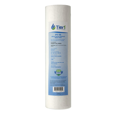 10 X 2.5 Polypropylene Replacement Filter by Tier1 (1 micron) WITH LABEL