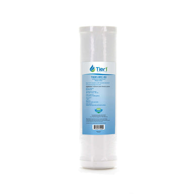 10 X 2.5 Radial Flow Granular Activated Carbon Replacement Filter by Tier1 (25 micron) WITH LABEL