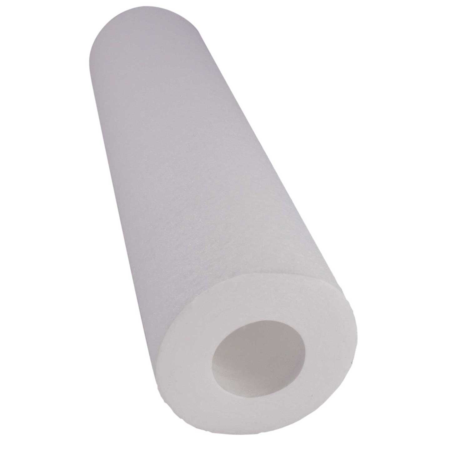 10 X 2.5 Spun Wound Polypropylene Replacement Filter by Tier1 (5 micron) SIDE VIEW