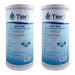 10 X 4.5 Carbon Block Replacement Filter by Tier1 (5 micron) 2 PACKS