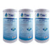 10 X 4.5 Carbon Block Replacement Filter by Tier1 (5 micron) 3 PACKS