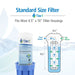 10 X 4.5 Spun Wound Polypropylene Replacement Filter by Tier1 (5 micron)
