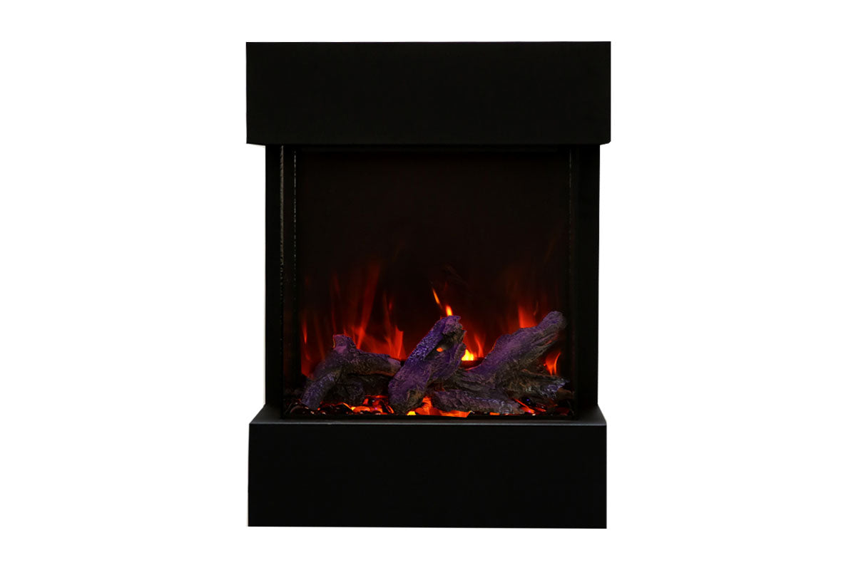 Amantii 2025WM Cube 3-Sided View Built In Indoor/Outdoor Electric Fireplace