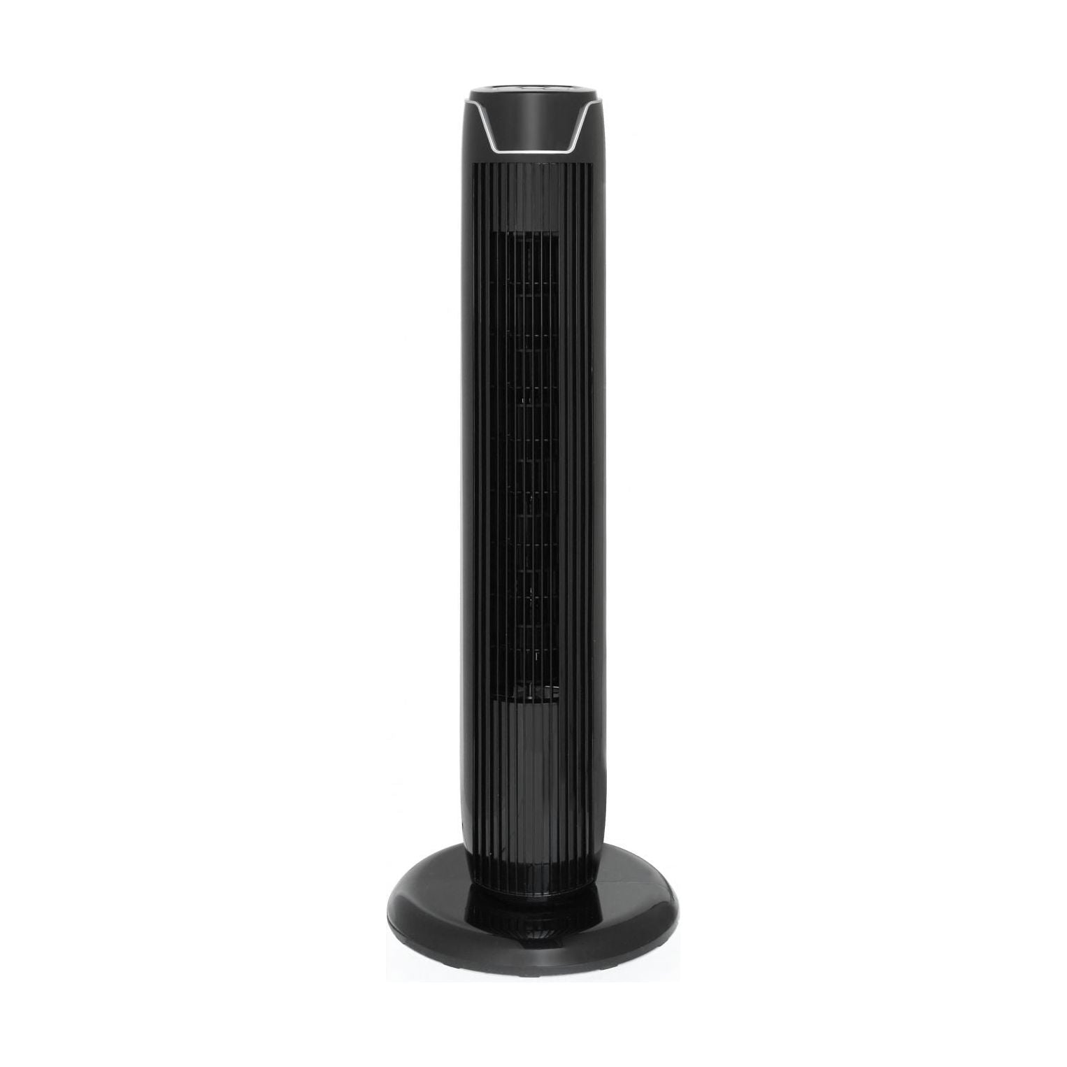 SPT Tower Fan with Remote and Timer in Black