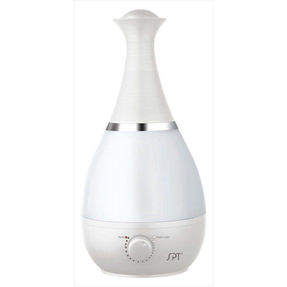 SPT Ultrasonic Humidifier with Fragrance Diffuser [White]