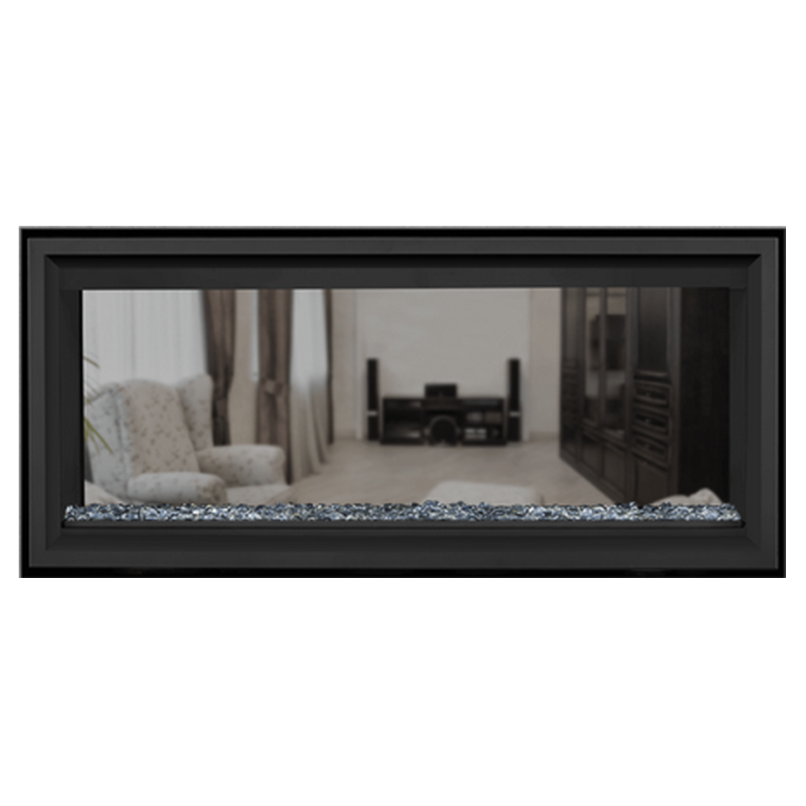 Napoleon Vector 38 See-Through Linear Direct-Vent Gas Fireplace - LV38N2-1