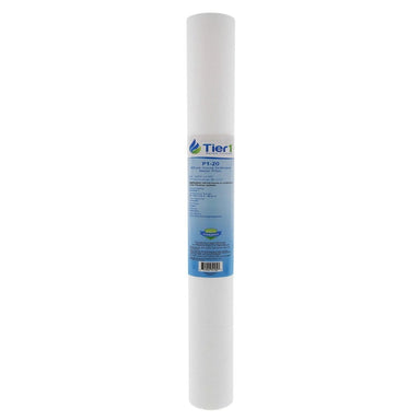 20 X 2.5 Spun Wound Polypropylene Replacement Filter by Tier1 (1 micron) WITH LABEL