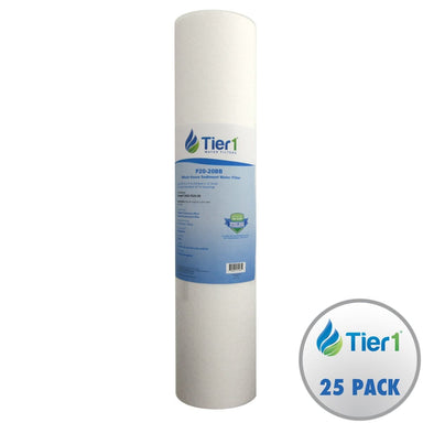 20 X 4.5 Spun Wound Polypropylene Replacement Filter by Tier1 (20 micron)WITH LABEL