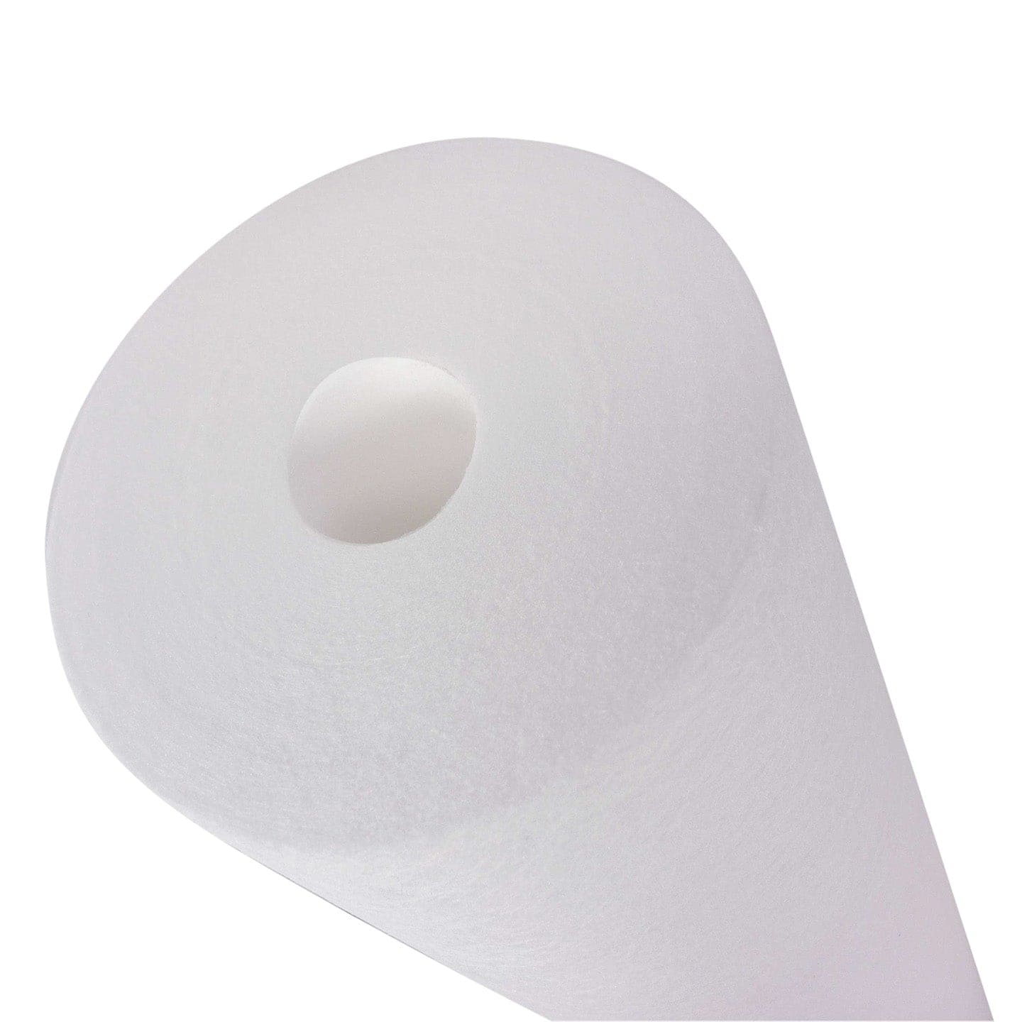 20 X 4.5 Spun Wound Polypropylene Replacement Filter by Tier1 (20 micron) CLOSE UP VIEW