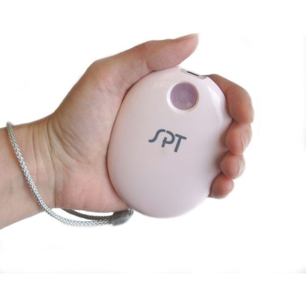 SPT Rechargeable Portable Hand Warmer [Pink]