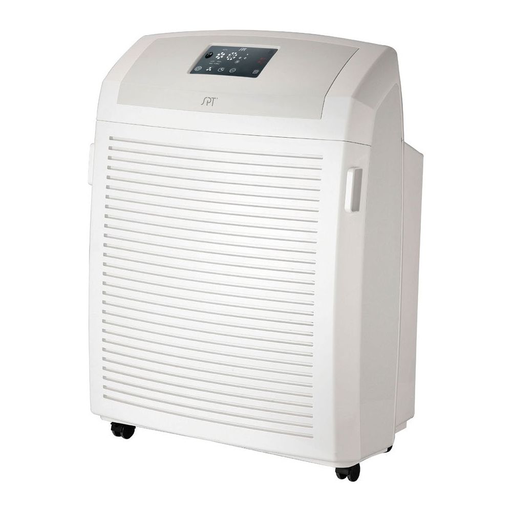 SPT Heavy Duty Air Cleaner with HEPA, Carbon, VOC & TiO2 with UV Light (Captures Smoke, Dust, Pollen, PM2.5, Virus, Bacteria and Mold)