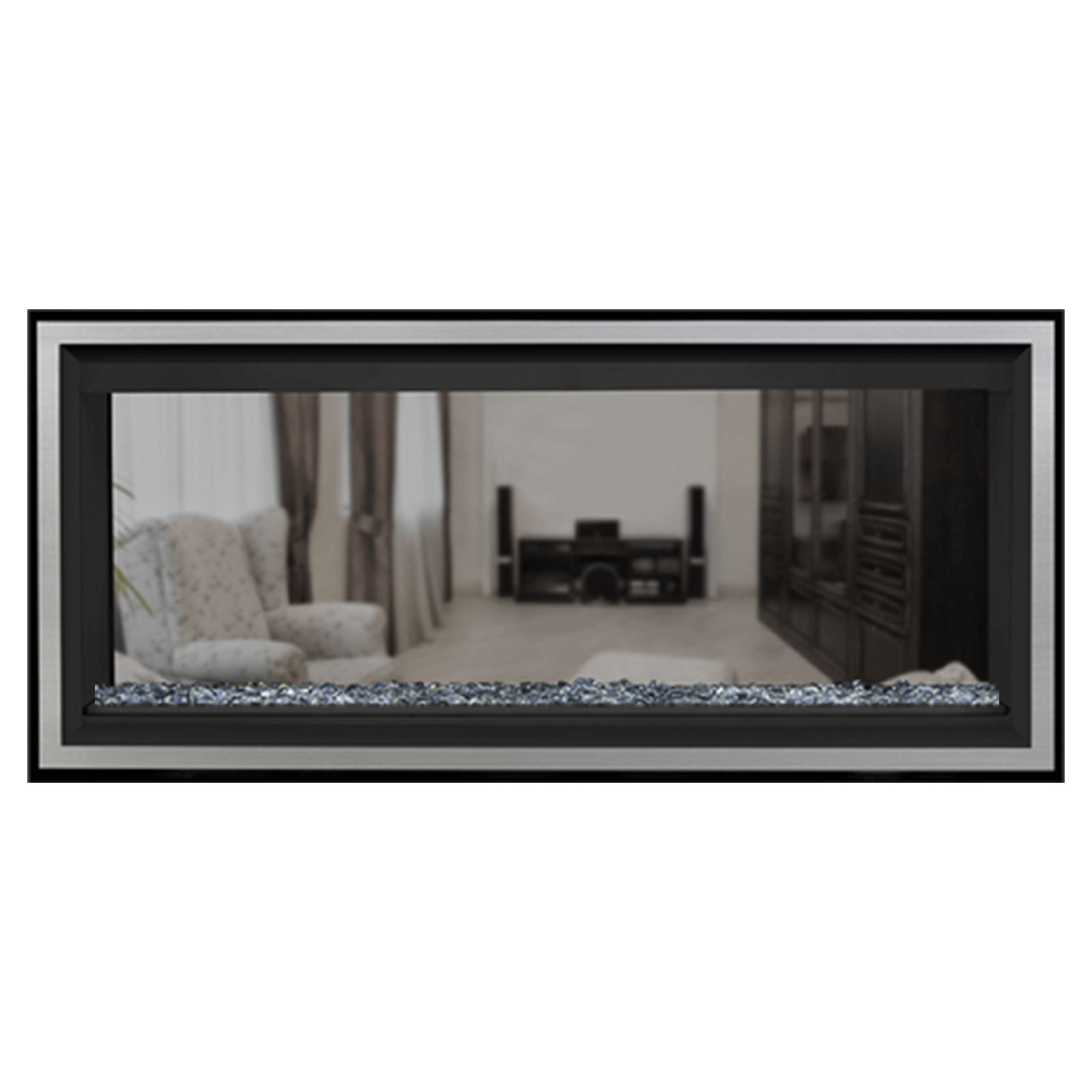 Napoleon Vector 38 See-Through Linear Direct-Vent Gas Fireplace - LV38N2-1