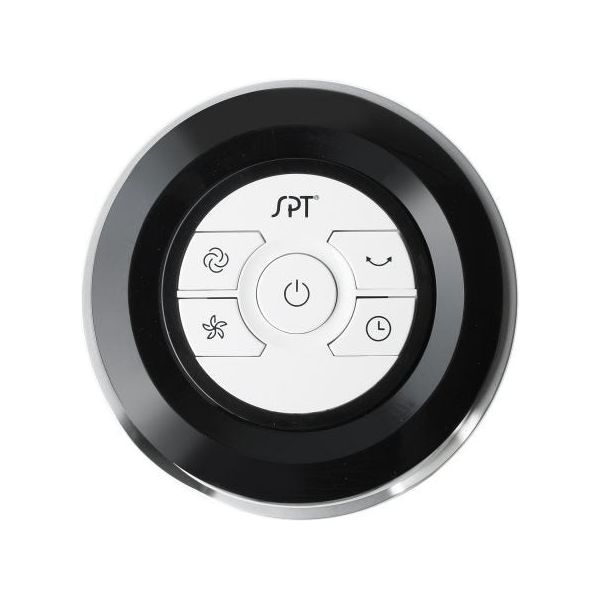 SPT Tower Fan with Remote and Timer in White