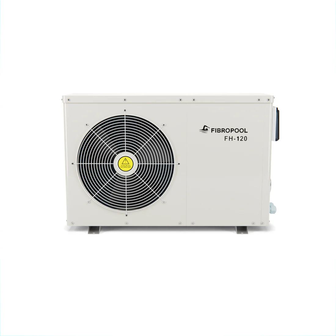 Fibro Pool FH120 20,000 BTU 120 Volt Swimming Pool Heat Pump FRONT VIEW