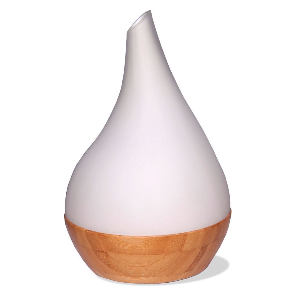 SPT Ultrasonic Aroma Diffuser/Humidifier with Bamboo Base (Droplet)