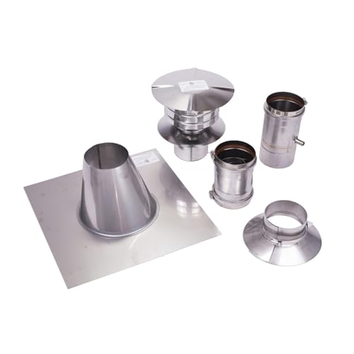 Eccotemp 3" Stainless Steel Vertical Vent Kit