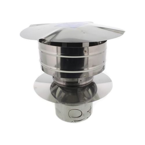 Eccotemp 3" Stainless Steel Vertical Vent Kit