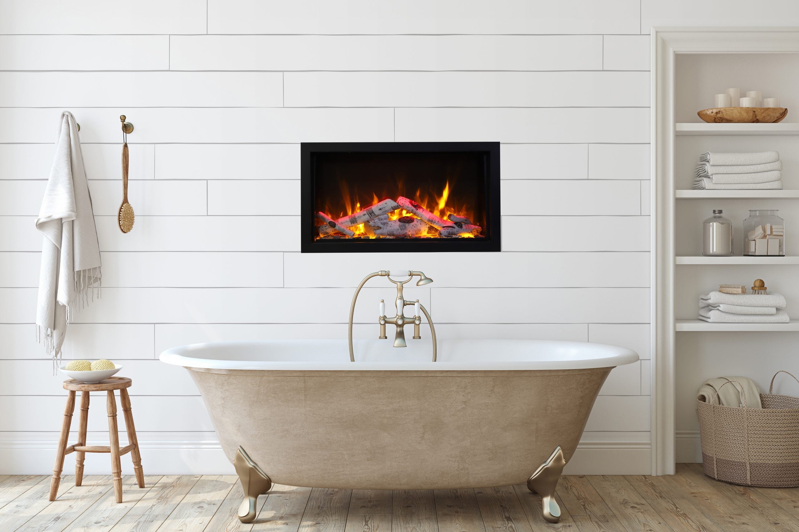 Remii Extra Tall Electric Fireplace