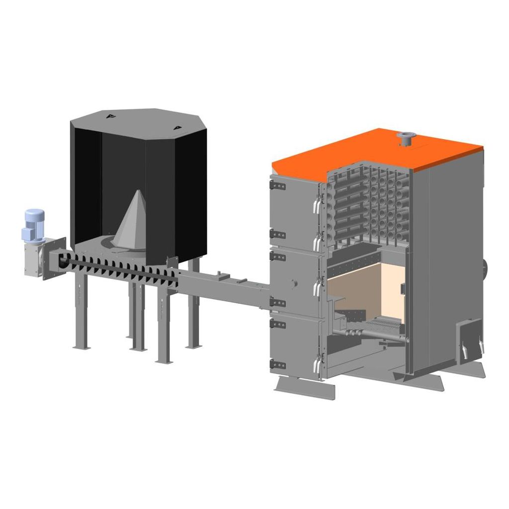 BIO DUO 500, Woodchip Boiler 1700K BTU