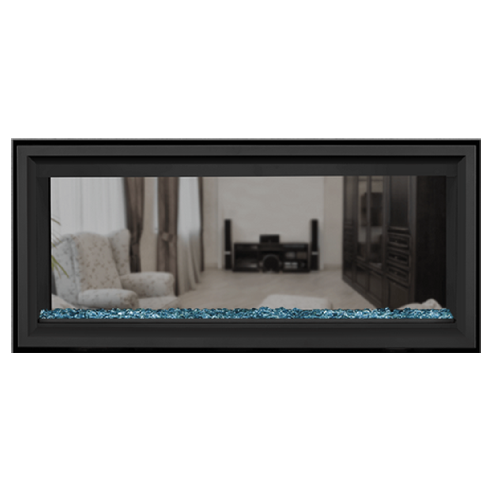 Napoleon Vector 38 See-Through Linear Direct-Vent Gas Fireplace - LV38N2-1