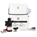 Eccotemp Luxé 1.5 GPM Portable Outdoor Tankless Water Heater w/EccoFlo Diaphragm 12V Pump and Strainer