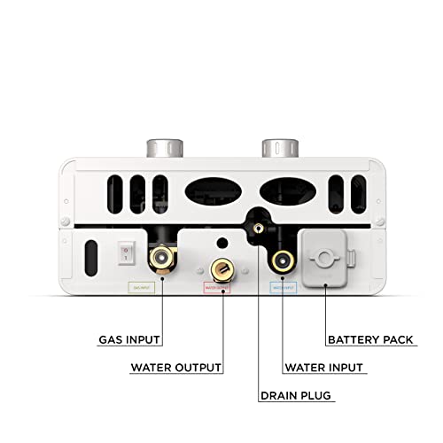 Eccotemp Luxé EL5 Portable Tankless Water Heater 1.5 GPM 37.5K BTU