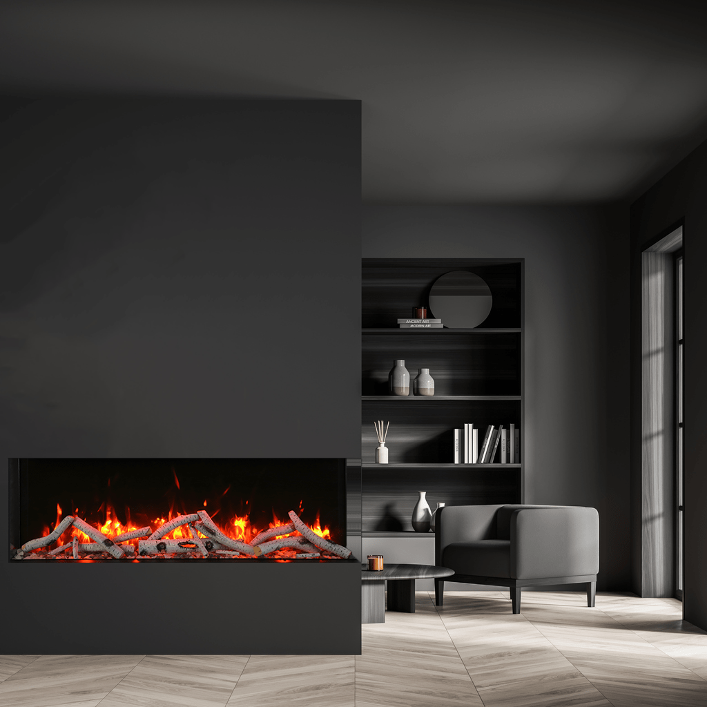 Remii BAY-SLIM 3 Sided Smart Electric Fireplace