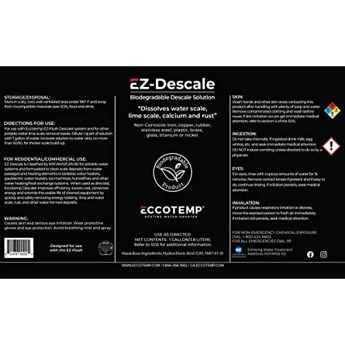 Eccotemp EZ-Flush Kit Descaling Solution, 1 Gal.