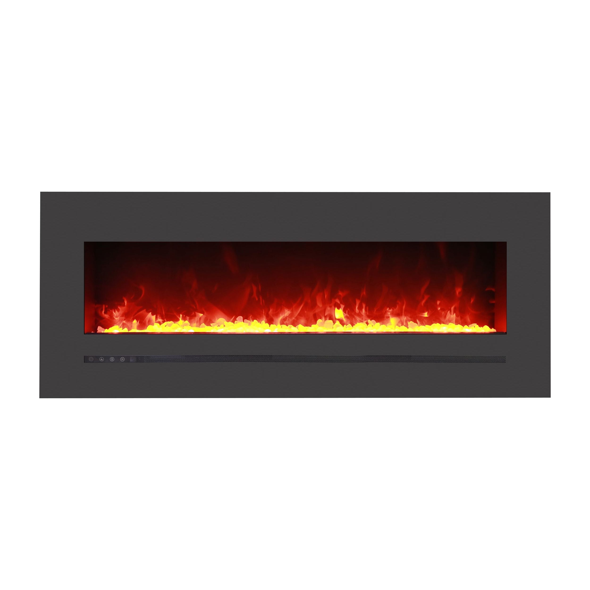 Sierra Flame 55-inch Mount / Recessed Electric Fireplace