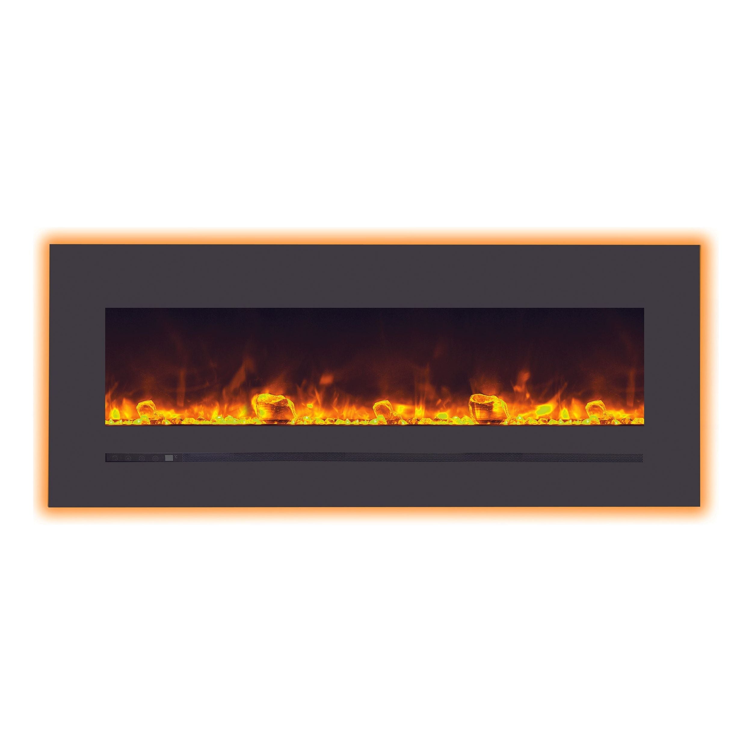 Sierra Flame 55-inch Mount / Recessed Electric Fireplace