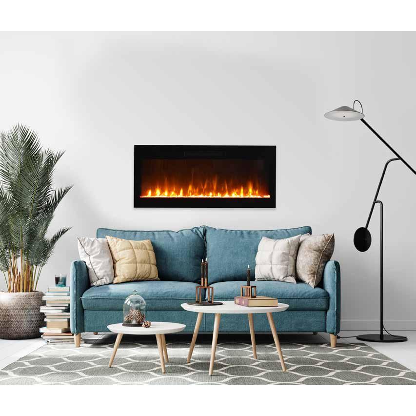 Remii Electric Fireplaces Horizon Linear Electric Fireplace