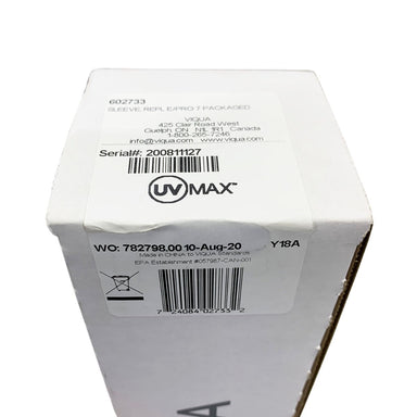 602733 Quartz Sleeve for UV Lamp 602806 by Viqua LABEL