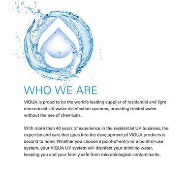 602734 Quartz Sleeve for UV Lamp 602807 by Viqua