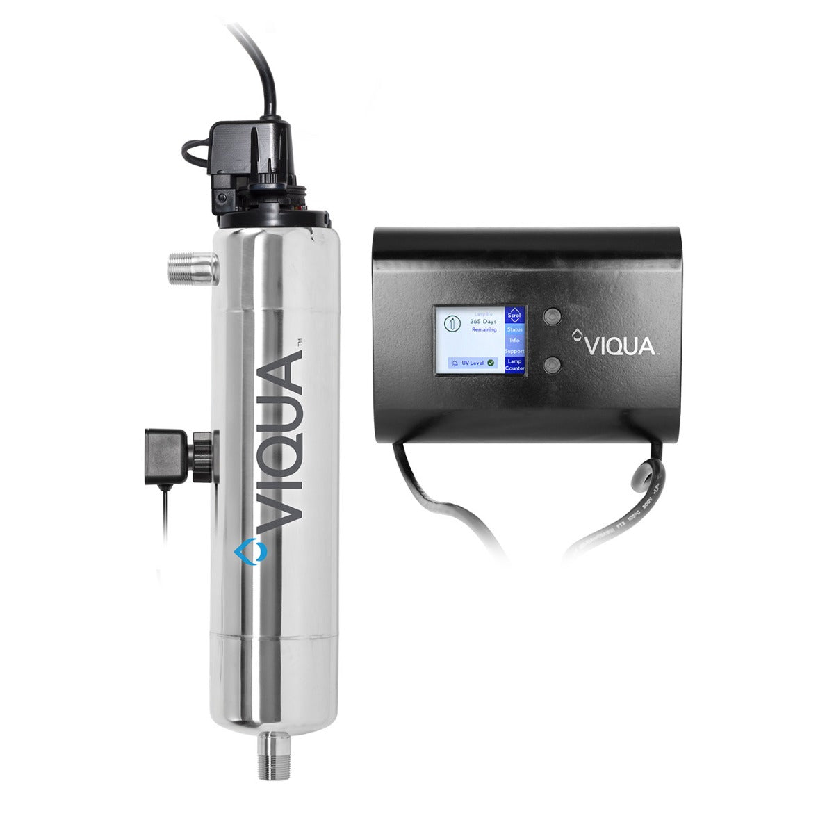650695-R D4+ Home Plus UltraViolet Water Disinfection System by Viqua COMPLETE SET