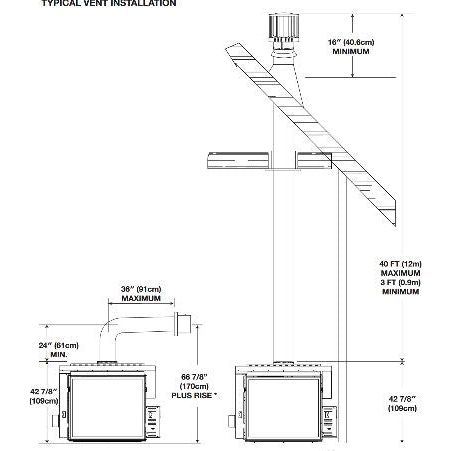 Napoleon High Definition 81 See Thru Direct Vent Gas Fireplace - HD81NT-1