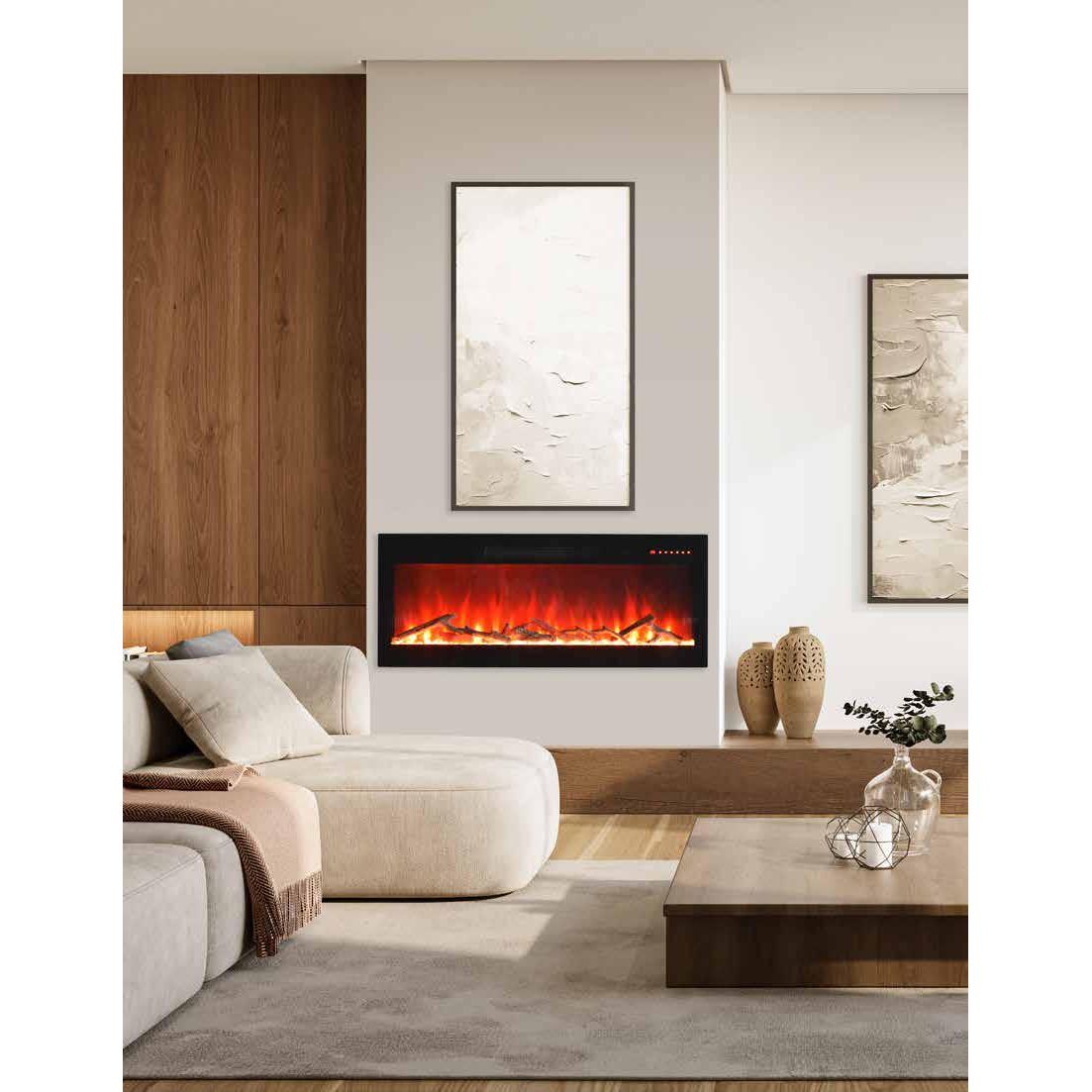 Remii Electric Fireplaces Horizon Linear Electric Fireplace