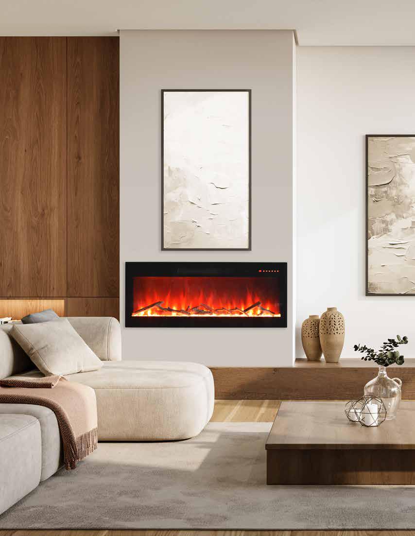 Remii Electric Fireplaces Horizon Linear Electric Fireplace