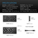 AC Infinity AIRPLATE P7, Quiet Cabinet Cooling Fan System, Thermal Triggering SPECIFICATIONS