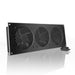 AC Infinity AIRPLATE S9, Home Theater and AV Cabinet Quiet Cooling Fan System, 18 Inch SIDE VIEW