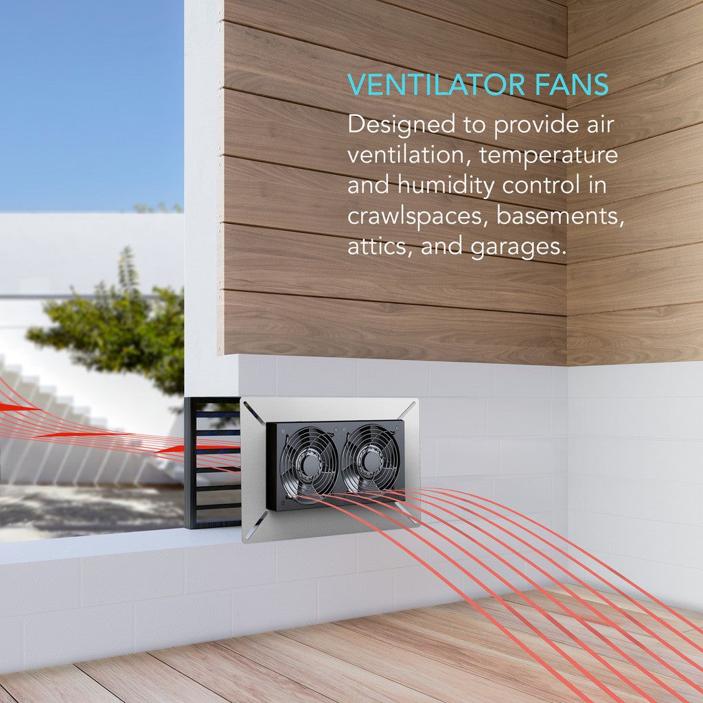 AC Infinity AIRTITAN T3, Crawl Space and Basement Ventilation Fan 6, WiFi-Integrated Controls, IP-55 Rated DETAILS