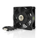 AC Infinity AXIAL 1238, Muffin 120V AC Cooling Fan, 120mm x 120mm x 38mm SIDE VIEW