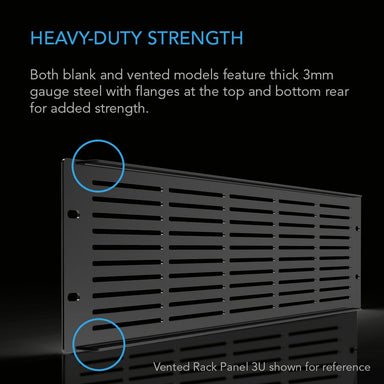 AC Infinity Anodized Aluminum Rack Panel Blank 3U DETAILS