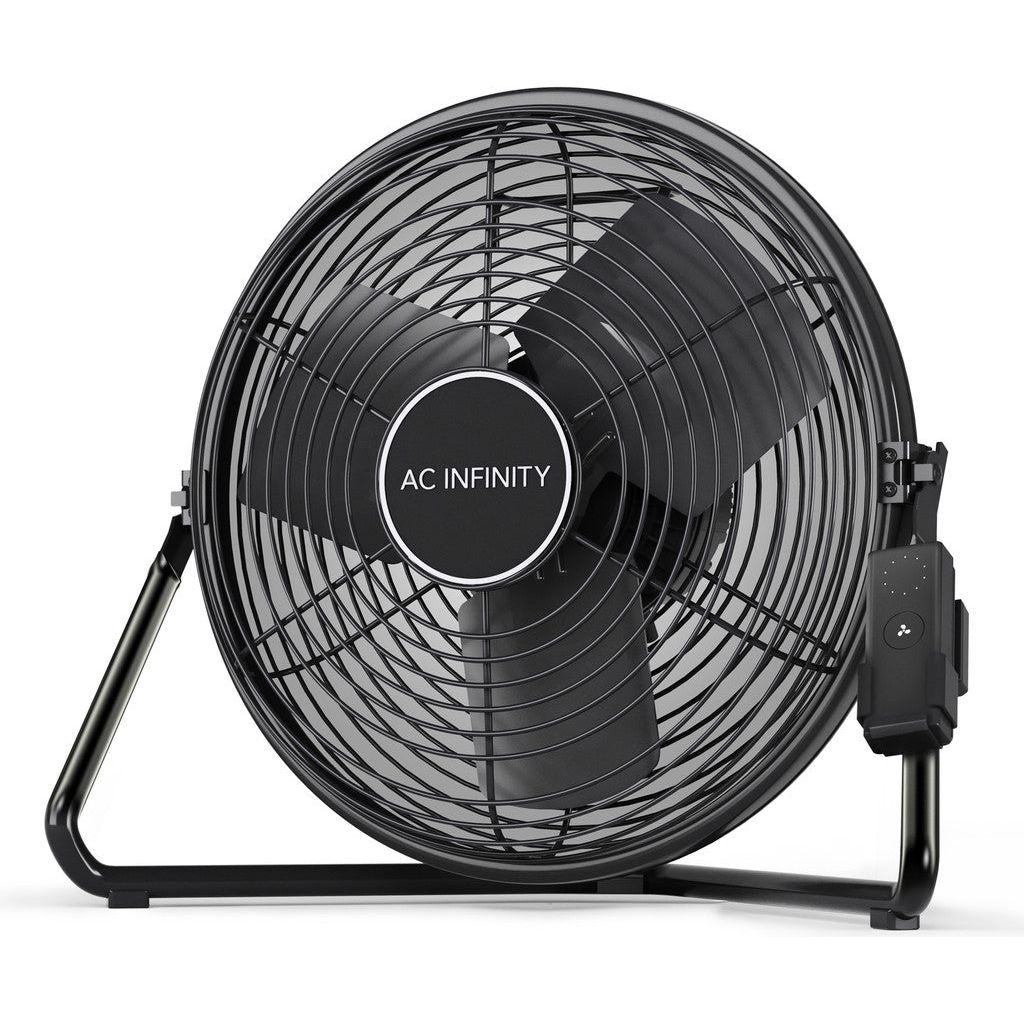 AC Infinity CLOUDLIFT S16, Floor Wall Fan with Wireless Controller, 16-Inch FRONT VIEW