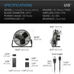 AC Infinity CLOUDLIFT S16, Floor Wall Fan with Wireless Controller, 16-Inch [IN DEVELOPMENT. NO ETA AVAILABLE]