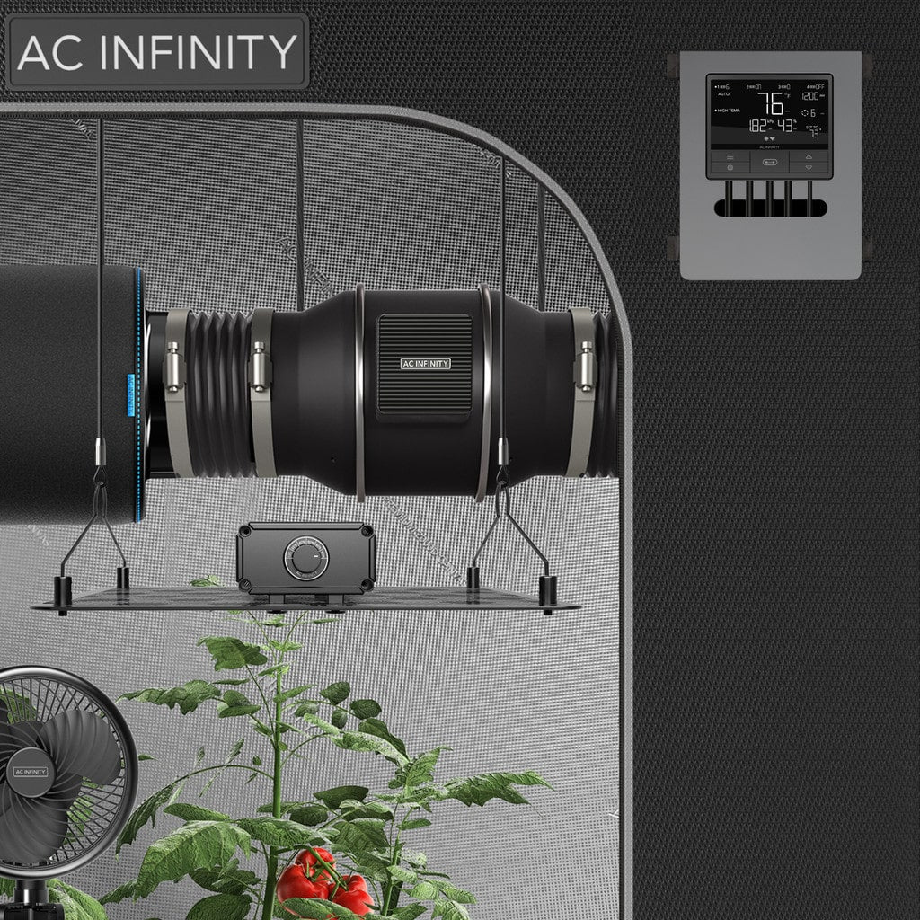 AC Infinity CLOUDLINE A6, Quiet Inline Fan with Speed Controller, 6-Inch SAMPLE PHOTO